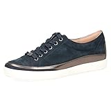 CAPRICE Damen Schnürhalbschuhe, Frauen Bequemschuh, leger Komfort-Halbschuh schnürer bequem weiblich Lady Ladies feminin,Ocean Comb,40.5 EU / 7 UK