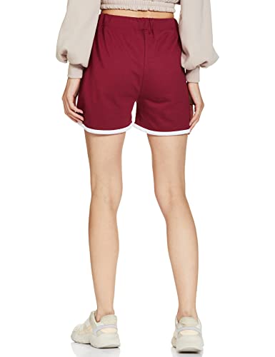 Image of Amazon Brand - Symbol Women's Cotton Blend Regular Fit Lounge Shorts (Pack of 2)