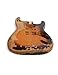 Sunsmile Relic Electric Guitar Body ST Style Nitro Top Alder Wood DIY Guitar Body H-S-H Route Relic 3 Tone Sunburst.