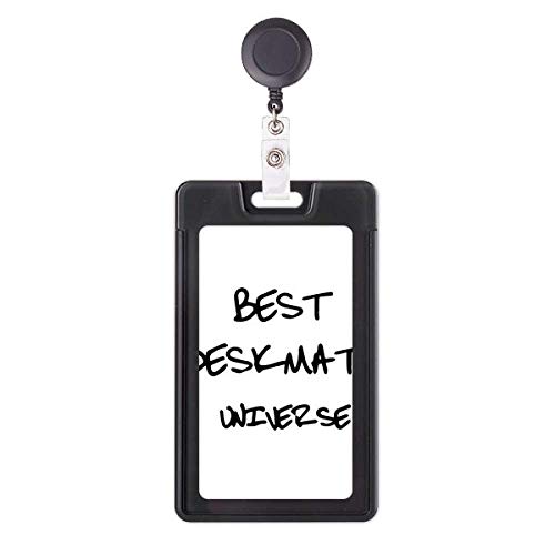 Badge rétractable pour diplôme Univers Best Deskmate anti-perte