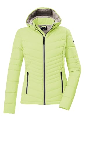 G.I.G.A. DX GS 91 WMN QLTD JCKT 43947-000 - Chaqueta acolchada con capucha desmontable para mujer, talla 40, color verde