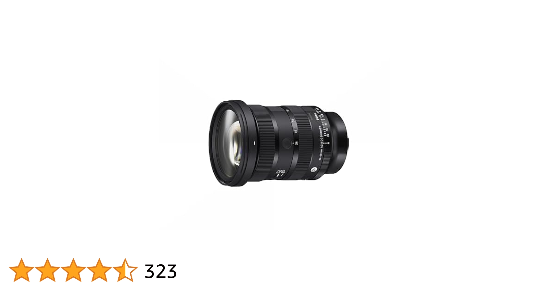 試写のみ SIGMA 24-70mm F2.8 DG DN II ソニーE シグマ （レビュープレゼント）シグマ 24-70mm F2.8 DG DN II