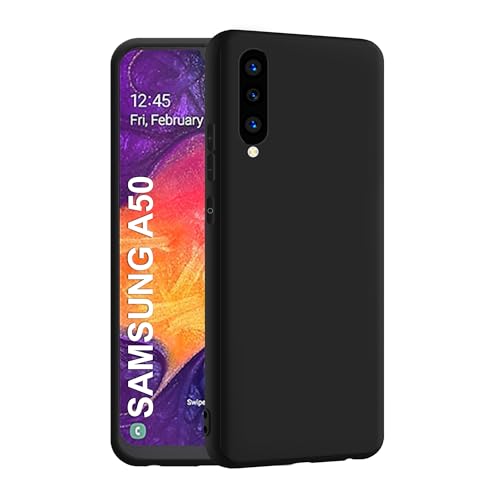 CEDO Samsung Galaxy A50 / A50s / A30s Back Cover | Camera Bump Protection & Ultra Slim | Matte Soft Silicon Shock Proof Rubberised Back Case Cover (Black) CEDO Samsung Galaxy A50 / A50s / A30s Back Cover | Camera Bump Protection & Ultra Slim | Matte Soft Silicon Shock Proof Rubberised Back Case Cover (Black)