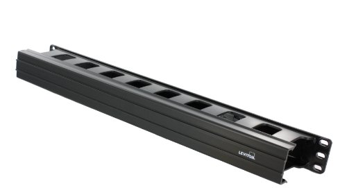 Gestion horizontale des câbles Leviton 1RU pour éliminer le désordre des baies