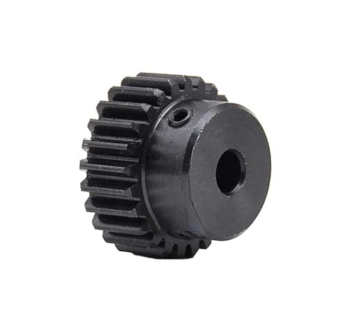 Bevel Gear Pinion Hardware Mechanical 2pcs Spur Gear Rack Pinion 30 Teeth M1 Bore 6/6.35/7/8/10/12/12.7/15mm Straight Teeth Positive Steel(15mm)