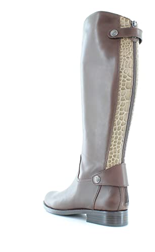 Sam Edelman Womens Mikala Leather Riding Knee-High Boots Brown 8.5 Medium (B,M) #TOP2