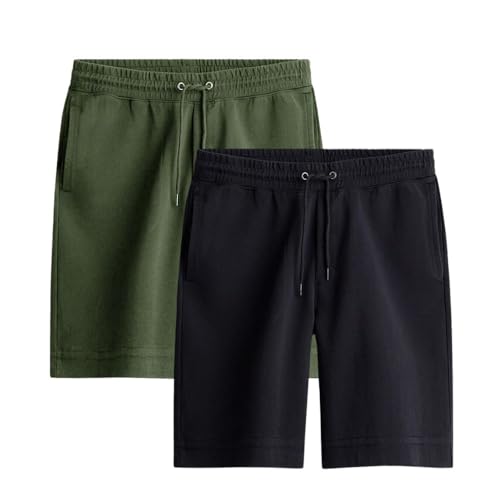 Image of Nobero V2 Shorts for Men | Zip Pocket Shorts | Regular Fit | Elasticated Waist | Soft & Breathable Fabric | Casual Everyday Wear