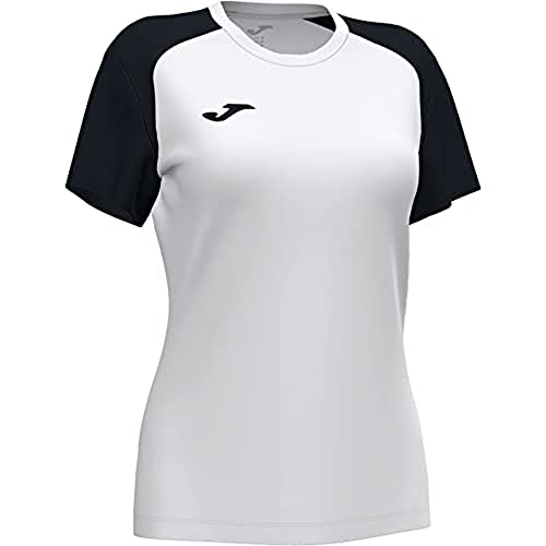 Joma Camiseta Manga Corta Academy Iv Blanco Negro Joma Camiseta Manga Corta Academy Iv Blanco Negro