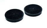 Miele Original Zubehör DKF 14-1 Geruchsfilter mit Aktivkohle / 2 Filter / für Umlufthauben / Vermeidung von unangenehmen Kochgerüchen / für Dunstabzugshauben DA 186, 1867