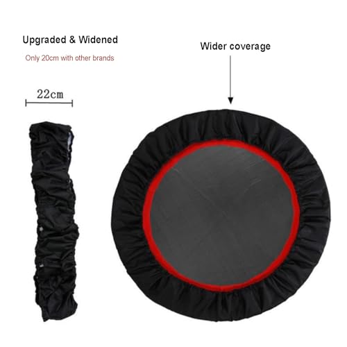 Cubierta de trampolín protectora e impermeable con almohadilla de seguridad 5