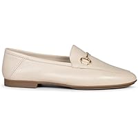Style – Mocasines Planos con Adorno Metalizado, Beige, EU 39