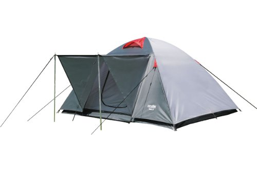 High Colorado Tent Kuppelzelt Zelt SALO 2 Personen grau