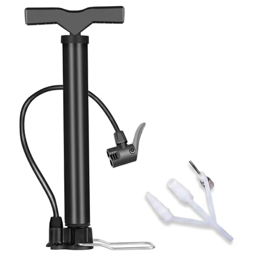 Bomba de aire para bicicleta inflador de neumáticos portátil de alta presión negro
