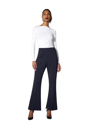 Wolford Scuba Trousers for Women Slightly Flared Regular Fit Technical Scuba Fabric Elastic Waistband Sleek and Stylish Pants