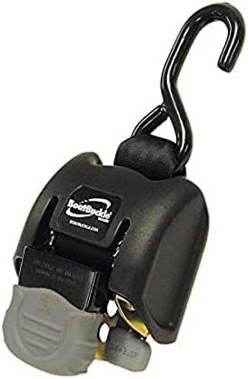 BoatBuckle F14220 G2 Retractable Bow Tie-Down (2-Inch x 43-Inch, Black)