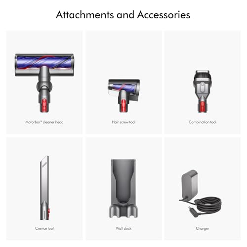 Dyson V11 Cordless Vacuum, 185AW, 3 Power Modes, Up to 60 Minutes,² Deep Cleans Hard Floors and Carpets, Detangles pet Hair, Converts to Handheld - image 8