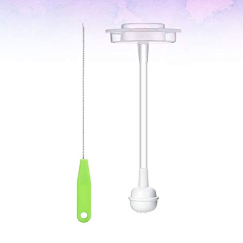 STOBOK Mamadeira Palha Palha Canudos Copos Escova de Limpeza de Palha Garrafa de Leite Palha para Be