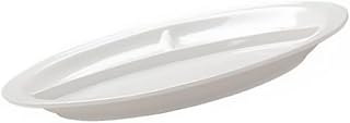 1pc Plates Boy Girl Divided Meal Tray Restaurant Essentials Plate Dipping Section