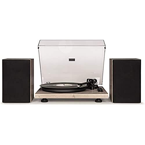 Crosley C62 Platine Vinyle Gris - Les Beatles, Paul McCartney, John Lennon, RIngo Starr, George Harrison Crosley C62 Platine Vinyle Gris