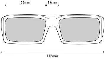 Spy Optic General, Rectangular Wrap Sunglasses, Color and Contrast Enhancing Lenses