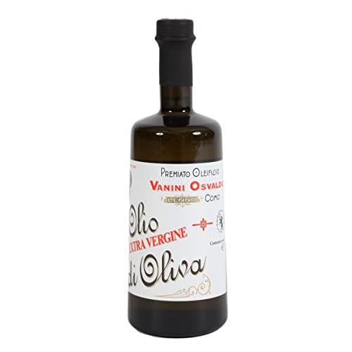 Image of Premiato Oleificio Vanini Osvaldo - Extra Virgin Olive Oil from Como - Made in Italy - 8.45 Fl Oz