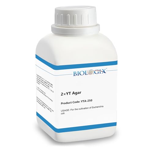 Image of 2xYT Agar Medium, Powder Culture Media with Tryptone, Yeast Extract, Sodium Chloride & Agar, Media Powder for for E. coli Growth, Laboratory Bacterial Cultivation Medium, 250g / Bottle