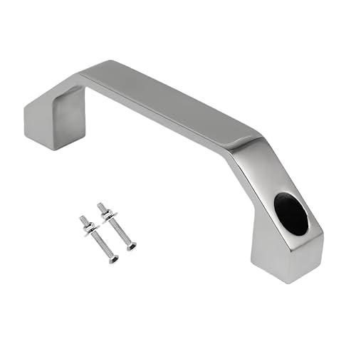Image of 1PC Heavy Duty Handles Solid 304 Stainless Steel Drawer Cabinet pulls knob Bows Door Window Toolbox Handle Hardware (The Distance Between Two Holes 120mm,1PC)
