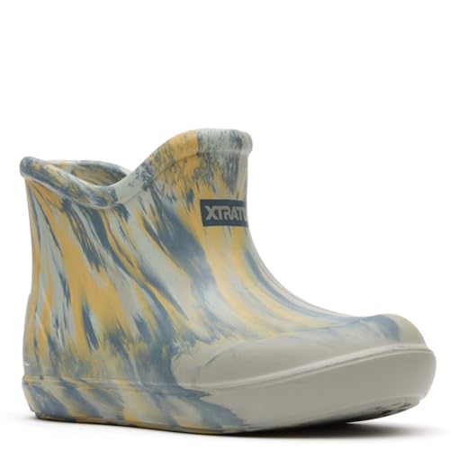 Image of XTRATUF TUFS Big Kids Ankle Deck Boot, Sahara Swirl, Size 6(M)