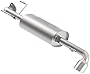 Borla 11944 S-Type Axle-Back Exhaust System 2 in. Incl. Mufflers/Tailpipe/Clamp/3.5x2.75 in. Oval Rolled Angle Cut Tips Single Right Rear Exit S-Type Axle-Back Exhaust System