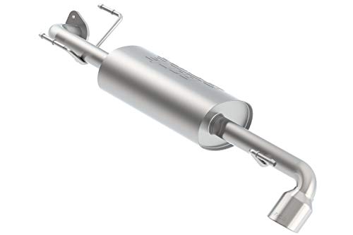 Borla 11944 S-Type Axle-Back Exhaust System 2 in. Incl. Mufflers/Tailpipe/Clamp/3.5x2.75 in. Oval Rolled Angle Cut Tips Single Right Rear Exit S-Type Axle-Back Exhaust System