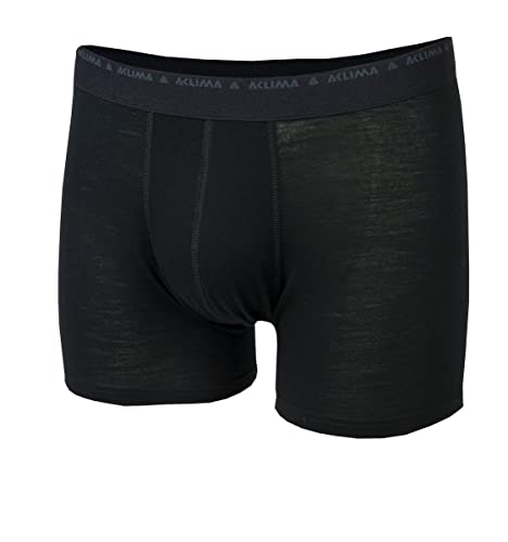 Preisvergleich Produktbild Aclima Lightwool Boxershorts Herren schwarz