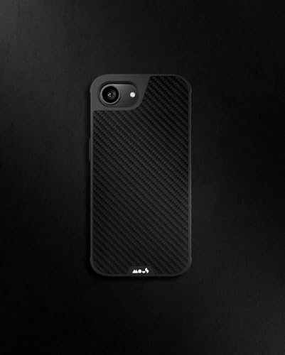 Image of Mous for iPhone 16e Case MagSafe Compatible - Limitless 6.0 - Aramid Carbon Fibre- Protective Shockproof Phone Cover