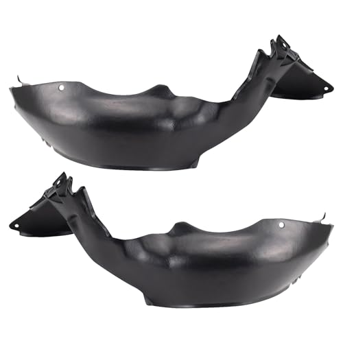 Image of TRQ Inner Fender Liner Set Compatible with 2004-2008 Chevrolet Aveo GM1248162 GM1249162
