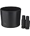 Stanley Quencher Boot and Straw Cover Cap | Anti-Slip Silicone Protector for 14 oz Tumbler with Handle | Accessory Set for Stainless Steel Drinking Cup | BPA-Free | Black 2.0