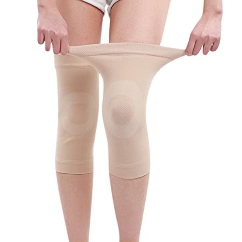 Jumisee 1 Pair Compression Knee Sleeve For Men Women, Cotton Knee Brace Leg Support For Running Pain Management Arthritis Pain Relief Rheumatism #TOP6