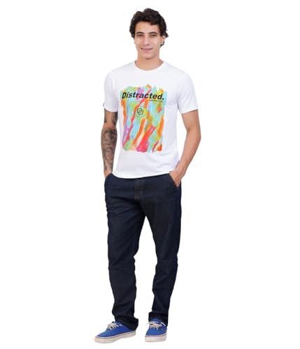 Image of Men's Super Combed Cotton Round Neck Half Sleeve T-Shirt | Soft Breathable Cotton Fabric | Stylish Comfortable Wearfor Men | Quality Regular Fit