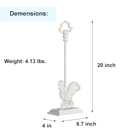 Wempolu BL181048 Cast Iron Rooster Door Stopper thumb #3