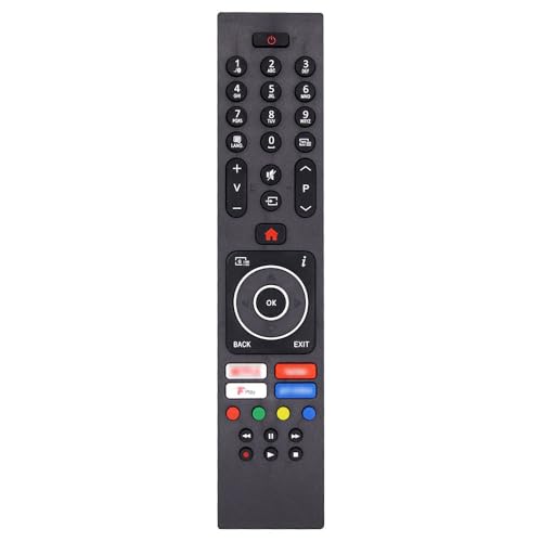 Universal RC43137P RC43137 Remote Control for Polaroid Luxor Bush Logik Digihome Finlux Electriq Smart TVs with Shortcut Buttons - No Setup Required