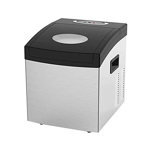 Máquina de hielo portátil con pantalla LCD 24g cubos