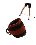 ROBUSTO Y DURADERO Tobillera para Cable Máquina, Tobillera para Polea, Tobillera Deportiva Gimnasio, 1 Pieza Correa Tobillo Gym Cable Maquinas, Gimnasio, Fitness (Rojo)