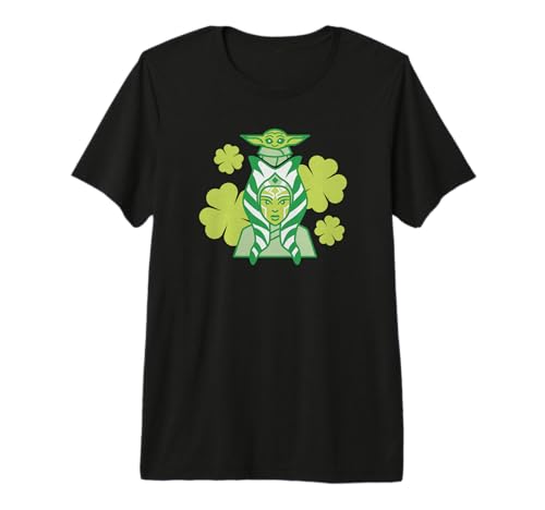 T-shirt Ahsoka Star Wars Saint-Patrick cadeau parfait pour fan geek