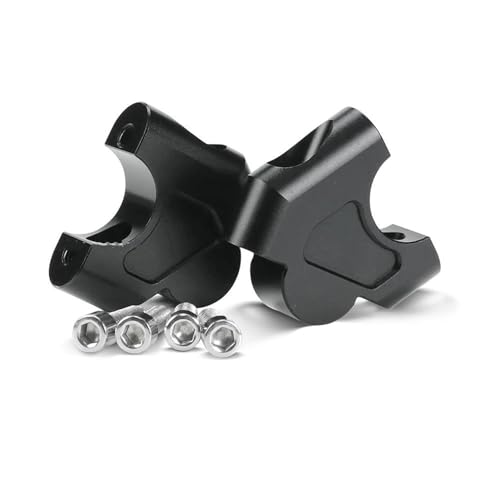 Soporte elevador de manillar para NX400 NX500 2025 con abrazaderas de reposicionamiento negras