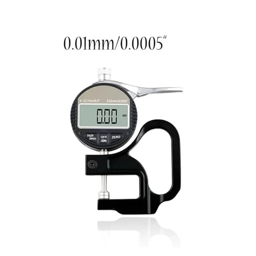 Calibrador de espesor digital micrómetro 12.7mm 0.01mm miniatura 2