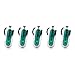 JKAPCYJFHF 5pcs 12V-24V Green LED Side Clearance Marker Light For Car Truck Trailer Pickup