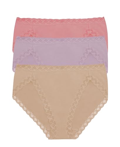 Image of Natori Women's Pima Bliss French Cut Briefs 3 Pack