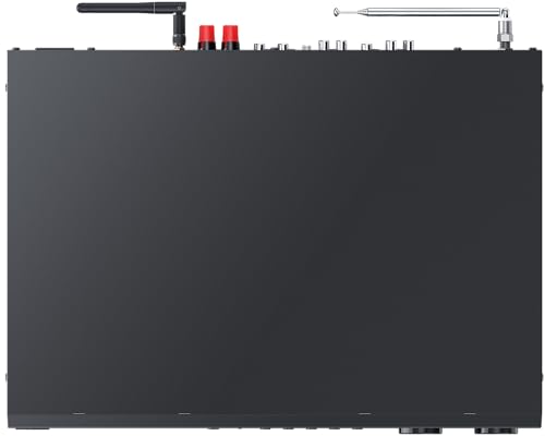 Kenwood KR-W8000SCD - Smart HiFi-CD Receiver mit 3,2" TFT, 60 W RMS, WiFi Internetradio, DAB+, UKW, CD, USB, Spotify (HiFi), Deezer, Bluetooth, Phono, Coax, TOSLINK, Sub-Out, OKTIV, Schwarz – Bild 6