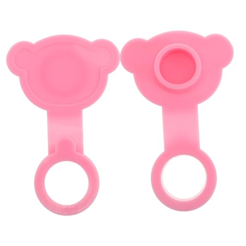 NOLITOY 2pcs Leakproof Silicone Bath Tub Stopper Easy Clean Drain Plug for Buckets Durable Secure Fit Accessories