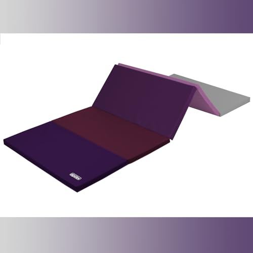 Maße 185x78x3.2 cm - Detailansicht von ALPIDEX klappbare Turnmatte Angebot Test – Dealfoxx.de