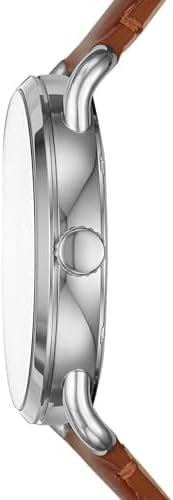 Fossil Men's Copeland Quartz Stainless Steel and Leather Three-Hand Watch - Image 3