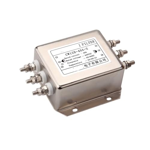 Filtre triphasé CW12B-40A-S 40A antiparasite réseau électrique 400V